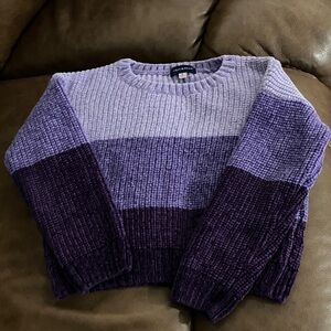 Andy & Evan Purple Kids Sweater